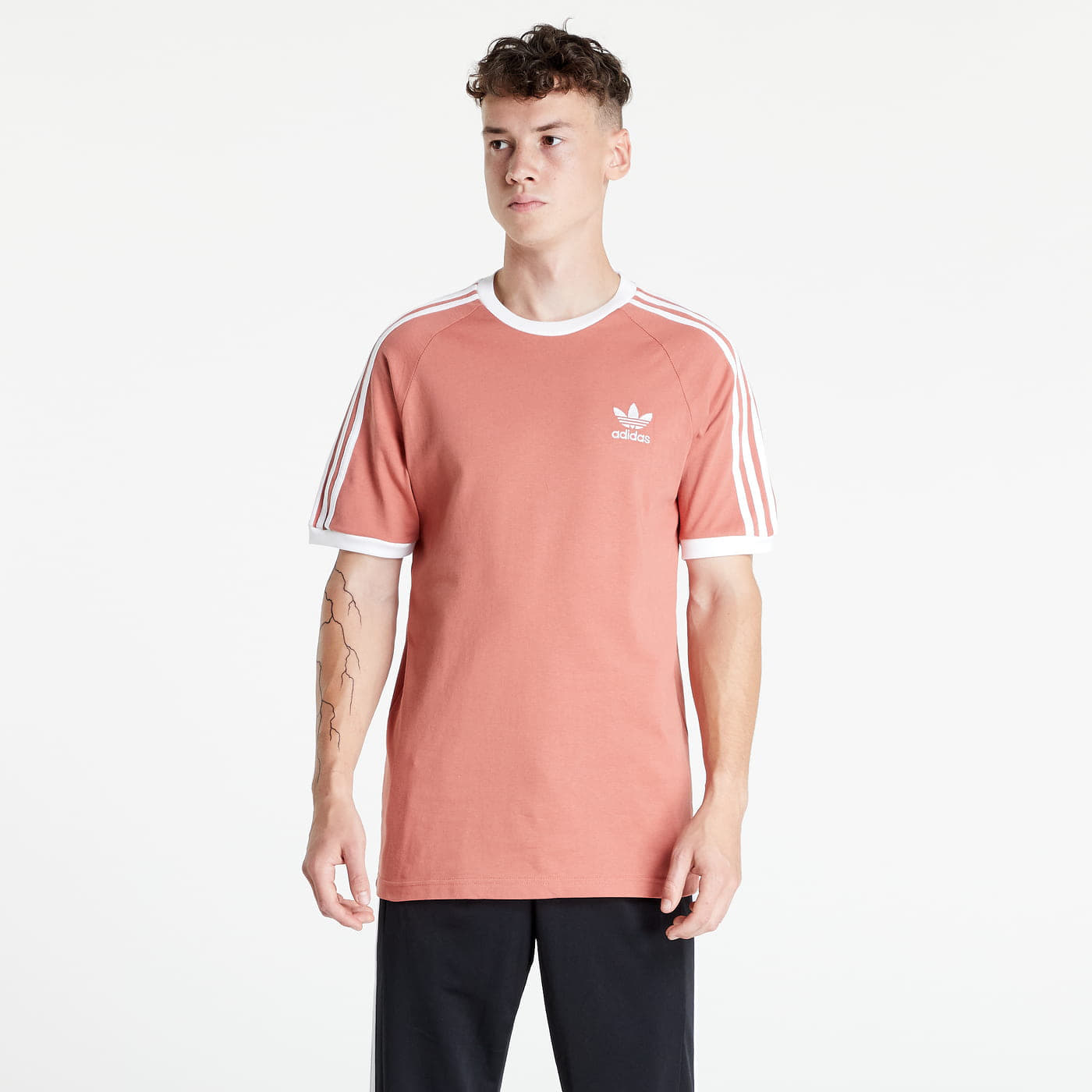 Marškinėliai adidas Originals Adicolor Classics 3-Stripes T-Shirt Magic Earth