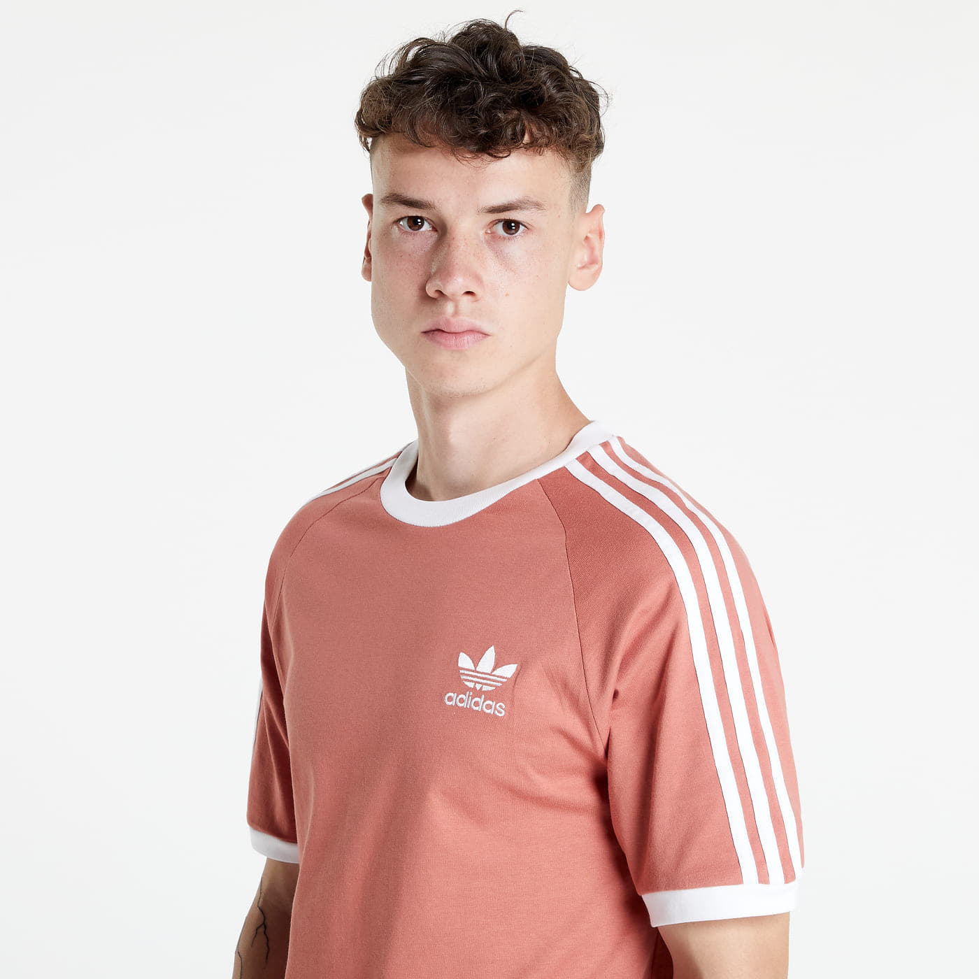 Marškinėliai adidas Originals Adicolor Classics 3-Stripes T-Shirt Magic Earth
