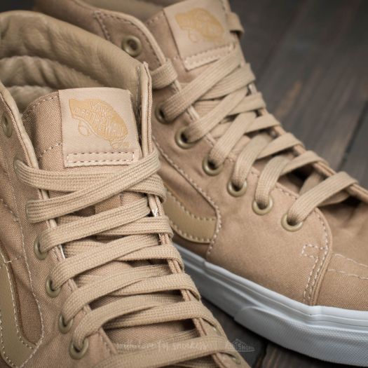 Vans sk8 hi khaki top