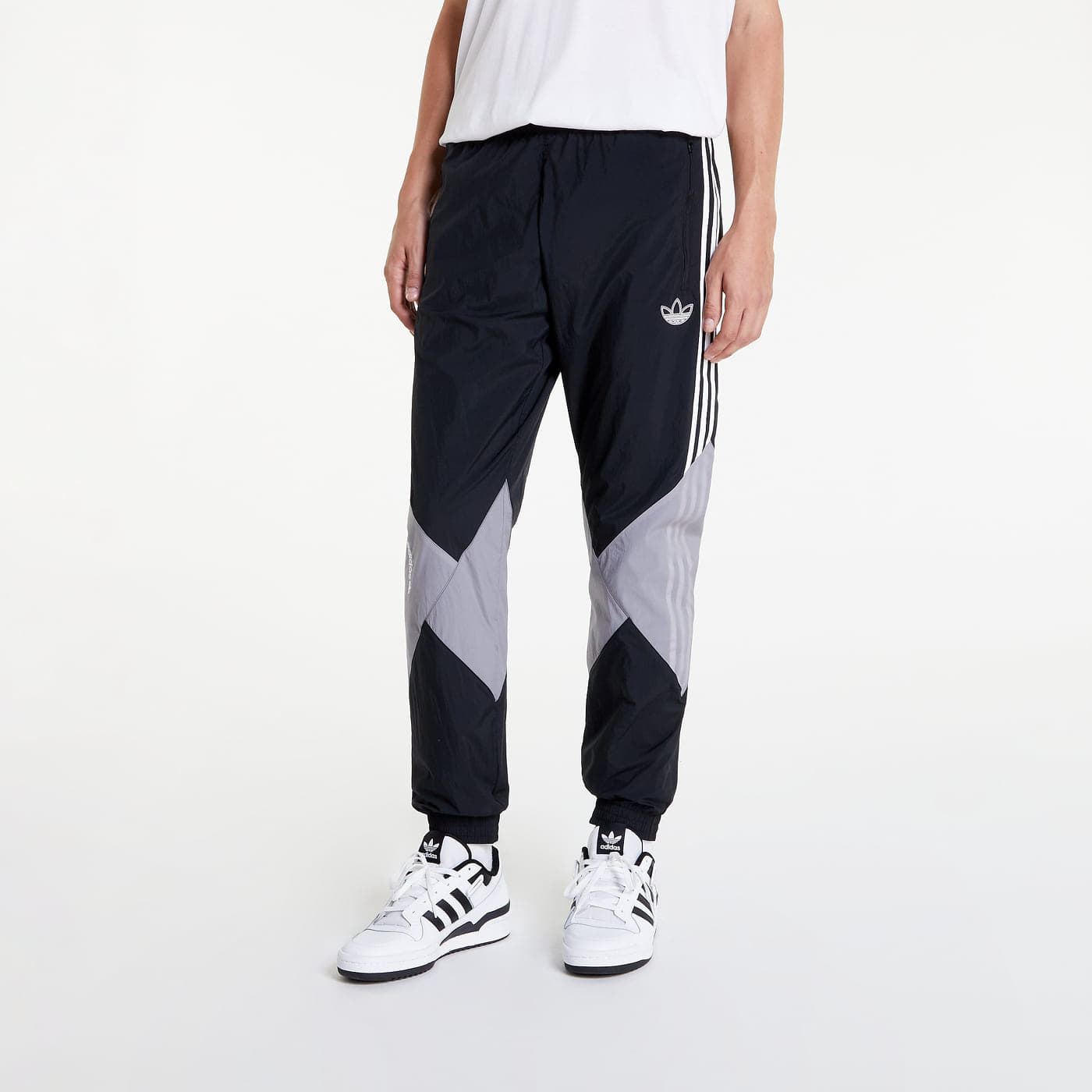 Pants and jeans adidas Originals Sprt Lightning Tracksuit Bottoms Black