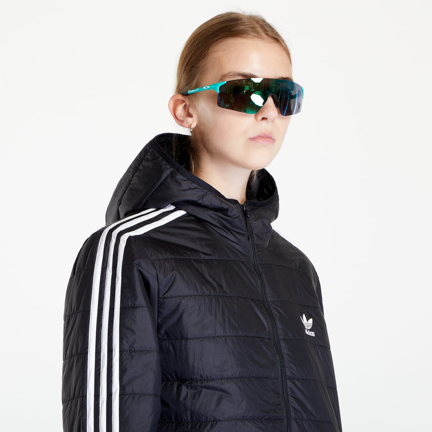 Bundy adidas Originals Pad Hooded Puffer Jacket Black