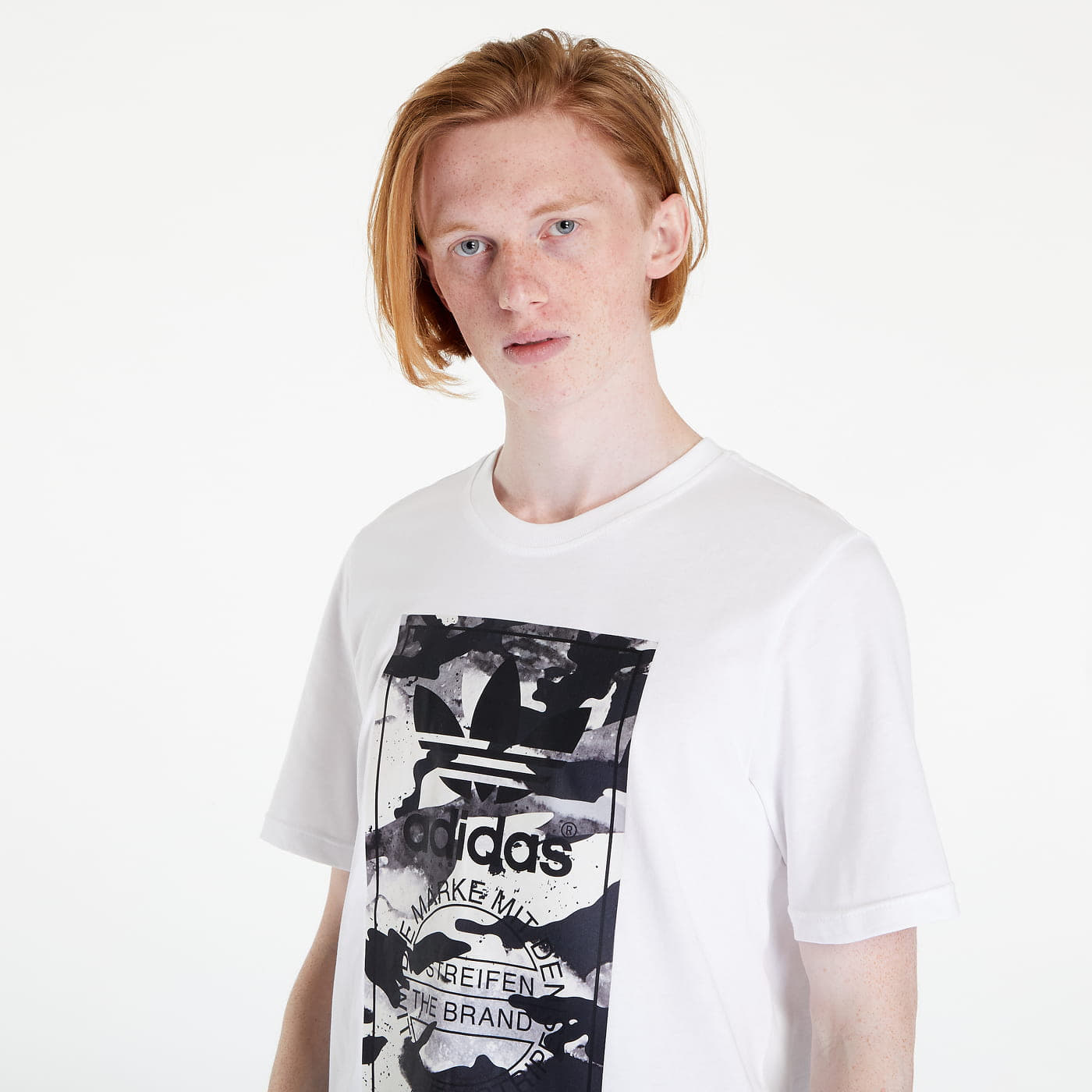 Adidas Original SUMMER TONGUE TEE Men's -WHITE