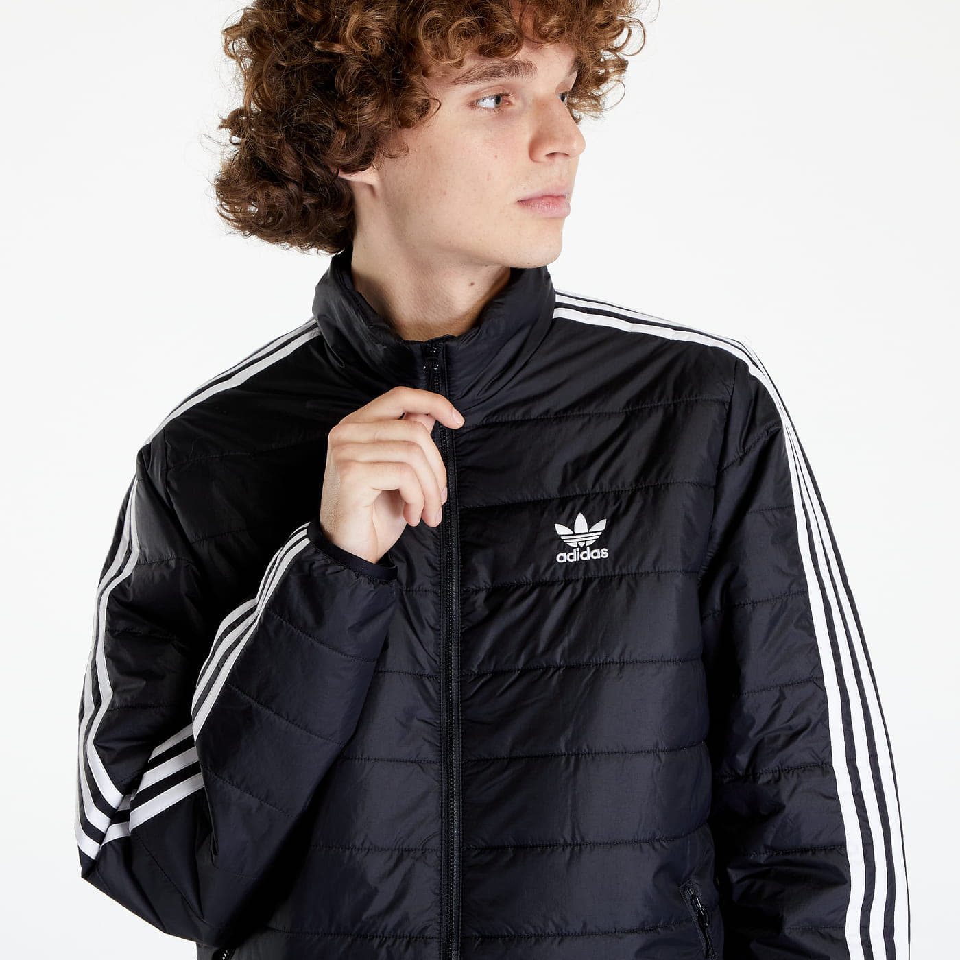 Якета adidas Originals Padded Stand Collar Puffer Black