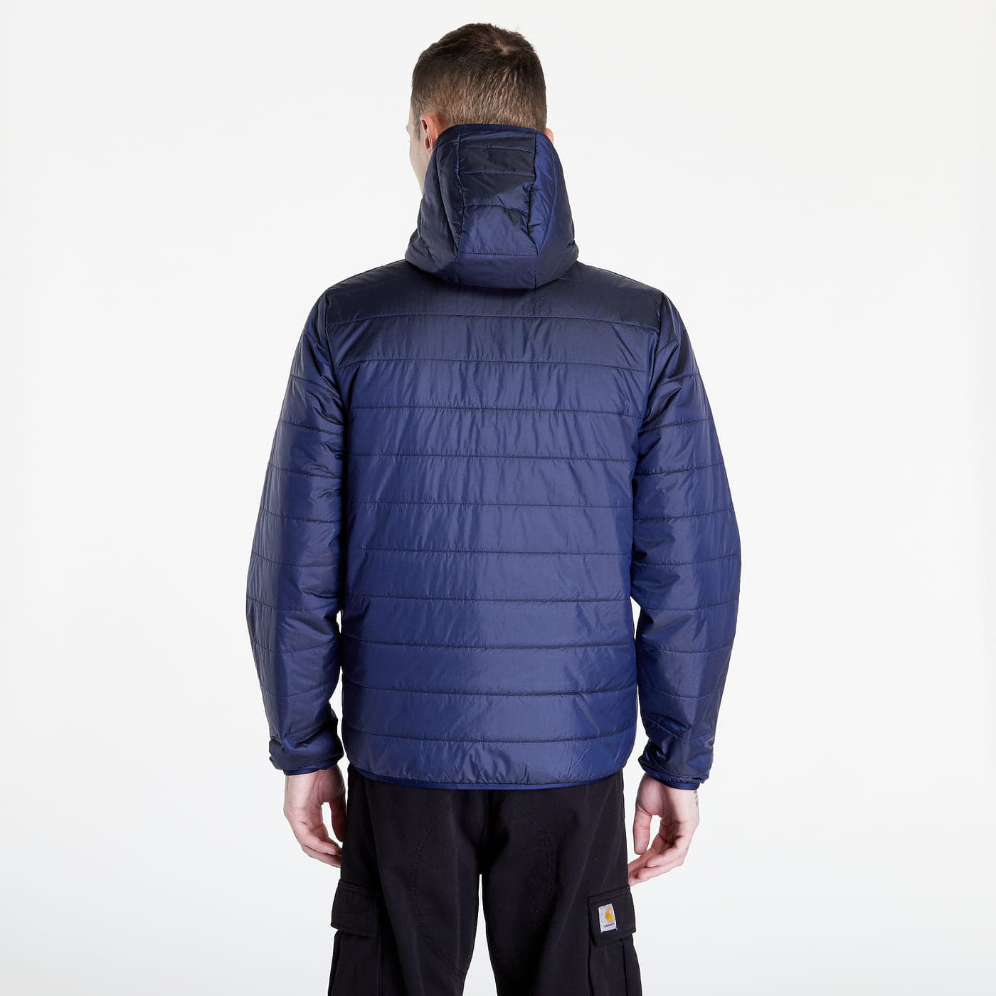 Jakne adidas Originals Pad Hooded Puff Night Indigo