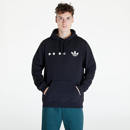 Adidas logo pullover store hoodie
