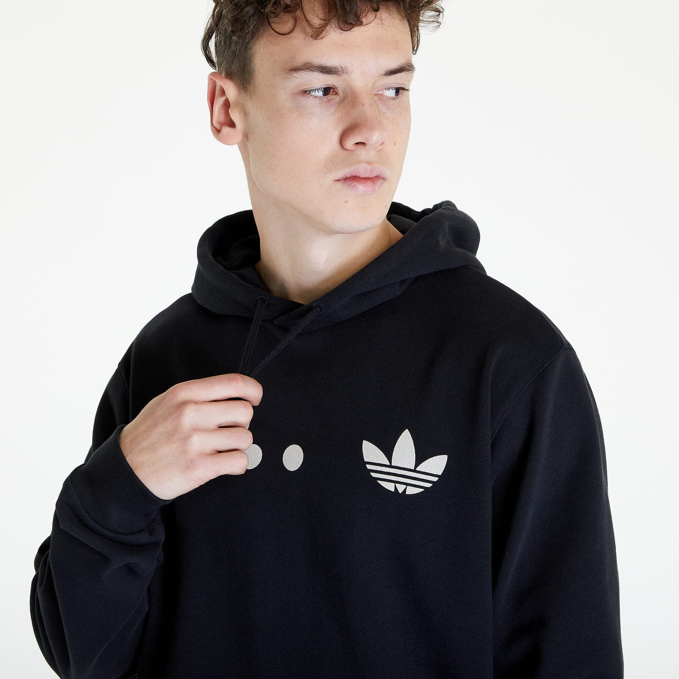 Adidas top hoodie logo