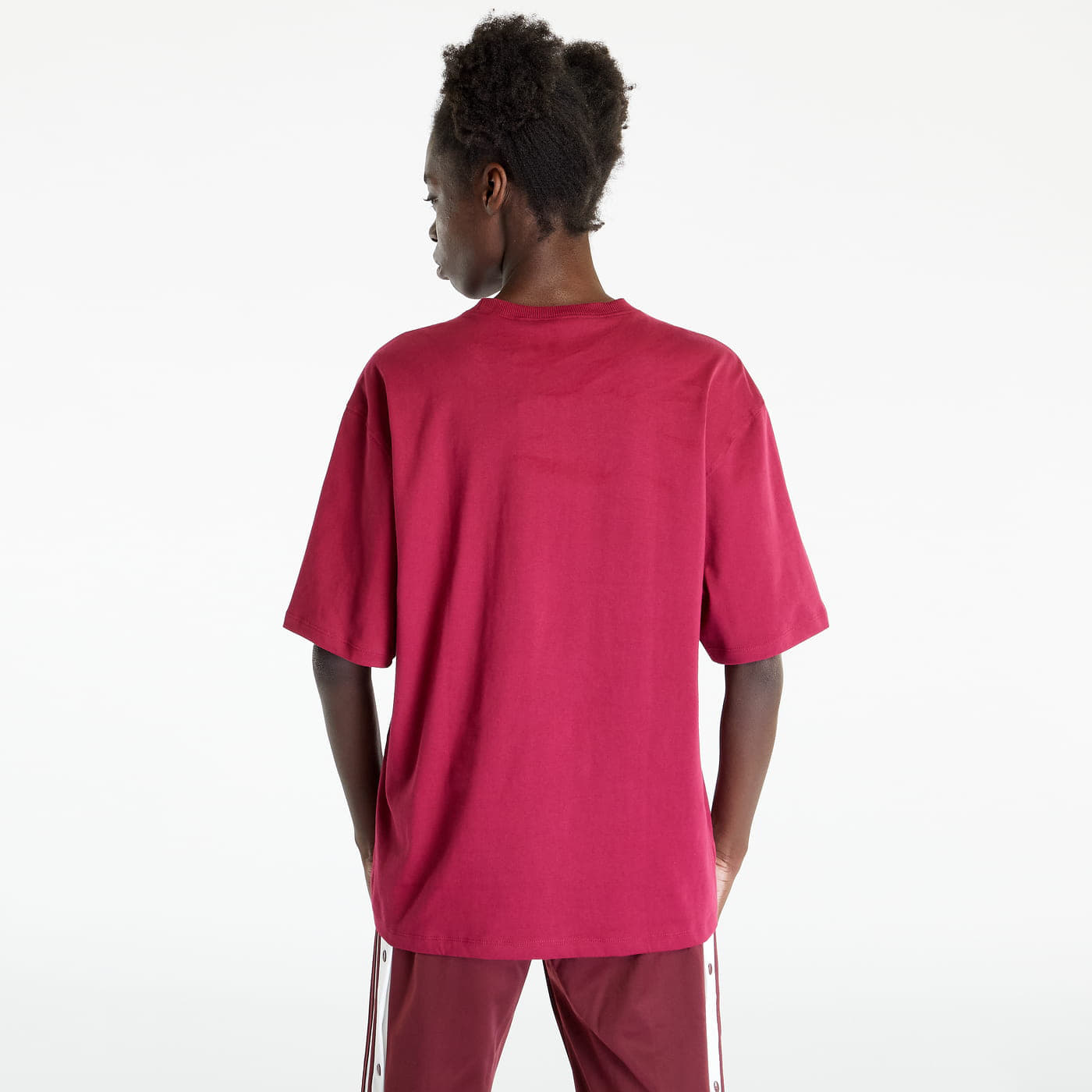 Burgundy sale adidas shirt