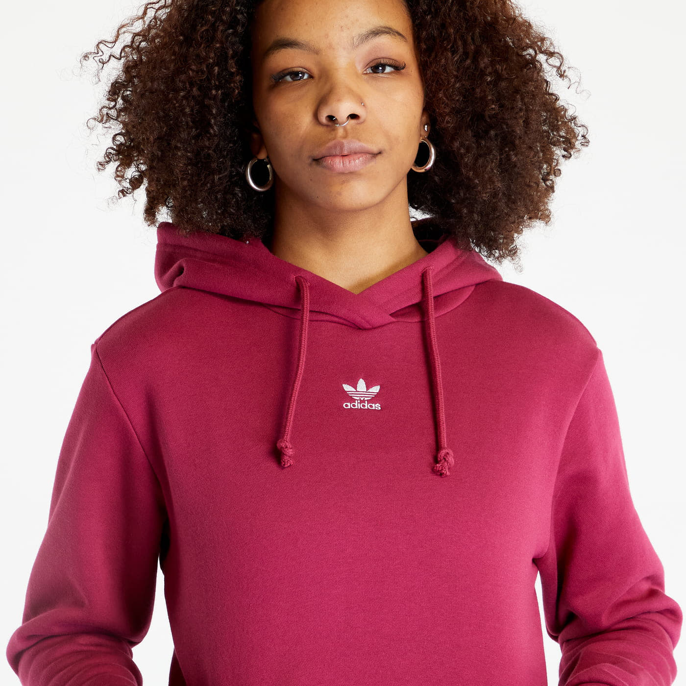 Adidas hoodie womens burgundy store