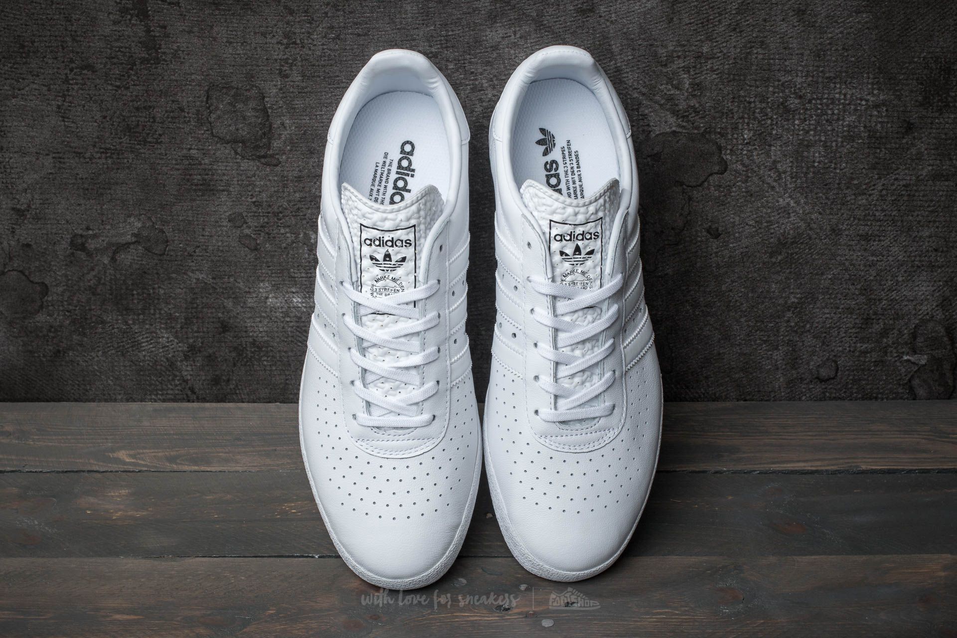 Adidas 350 white mens clearance