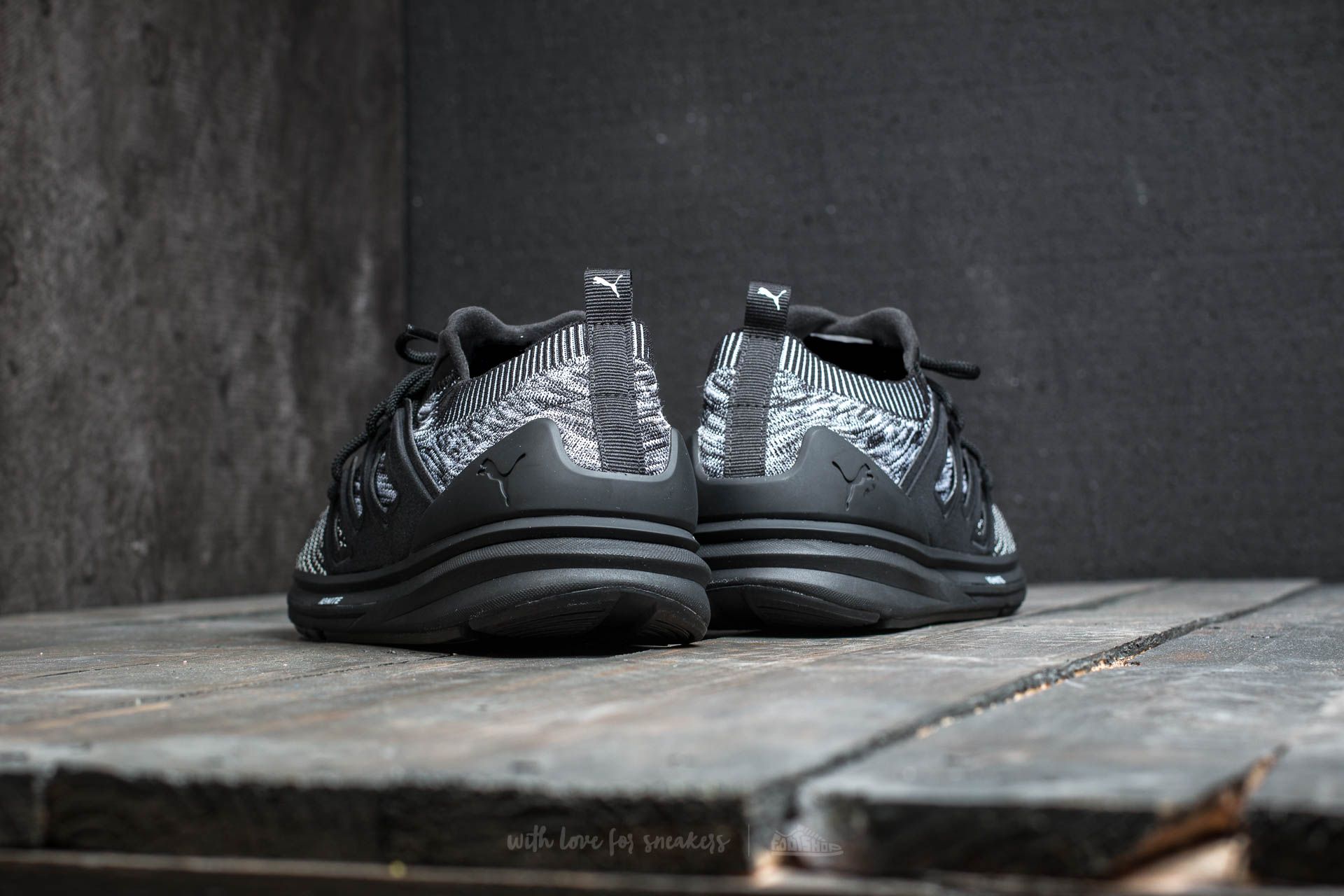 Scarpe uomo Puma B.O.G Limitless Lo Evo Knit S Puma Black-Puma Black