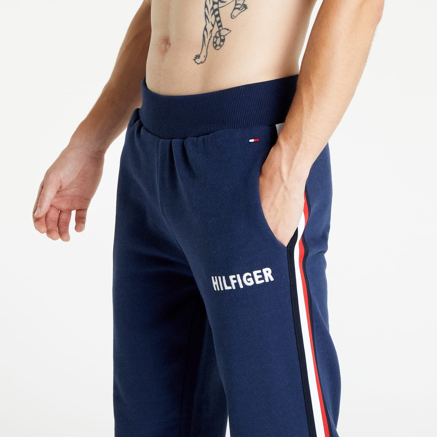 Tommy hilfiger navy blue sweatpants top
