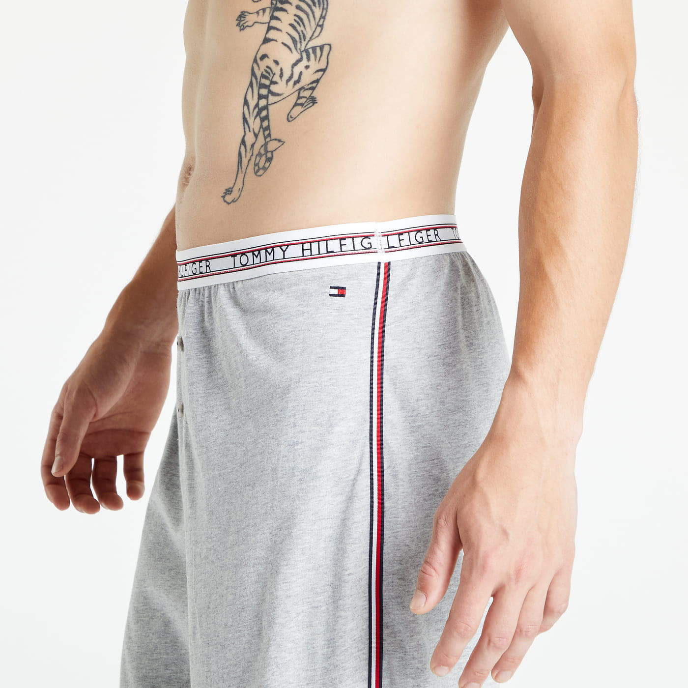 Pyžama Tommy Hilfiger Short Sleep Grey