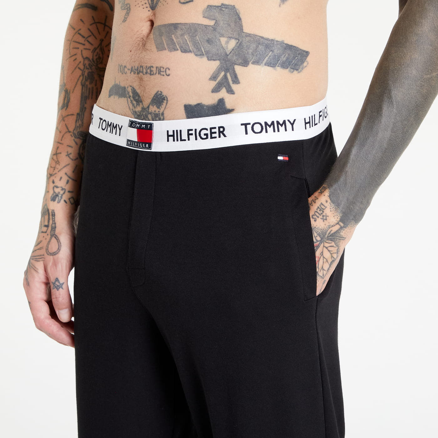 Tommy hilfiger logo band lounge pant shop