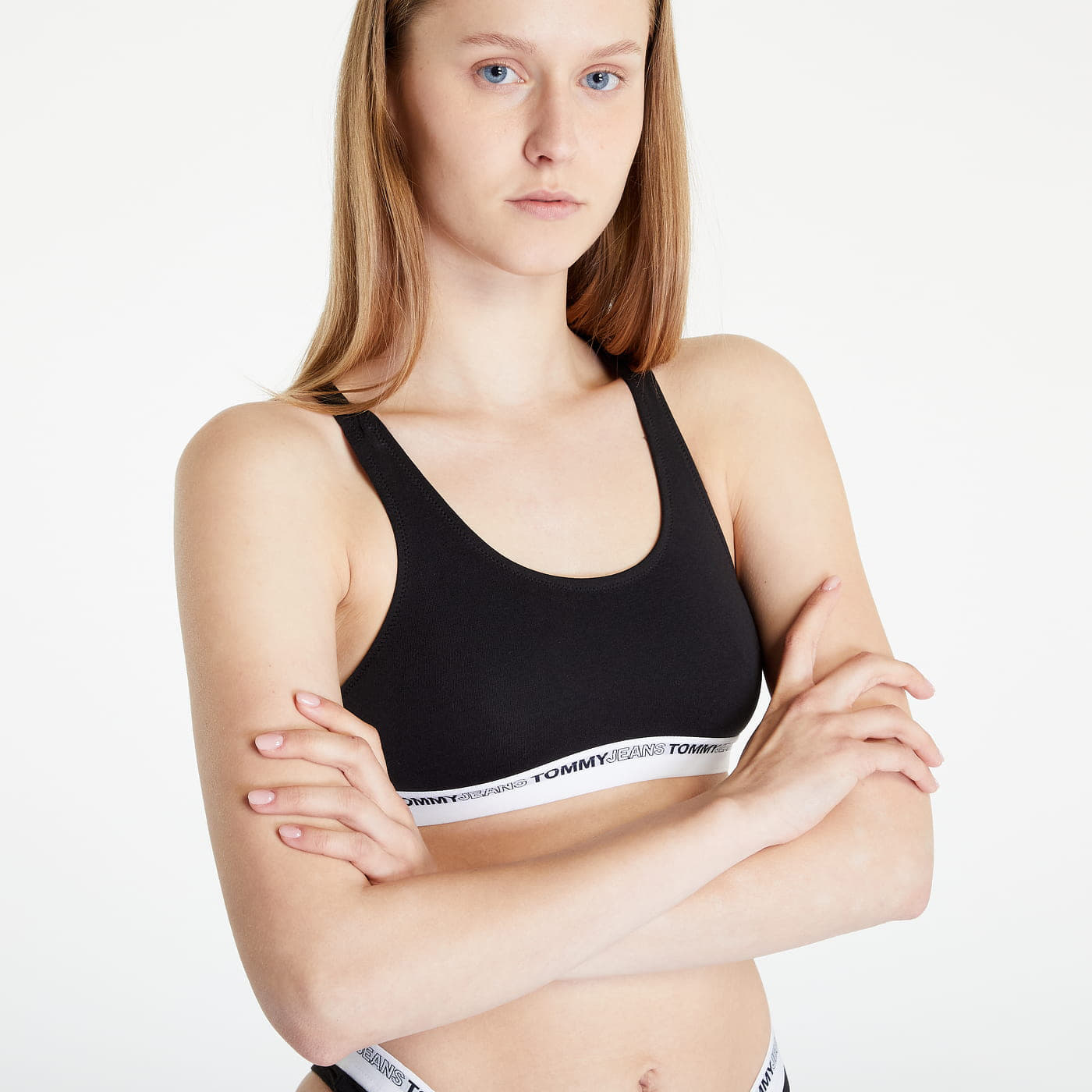 Bras Tommy Hilfiger Modern Varsity Unlined Bralette Black