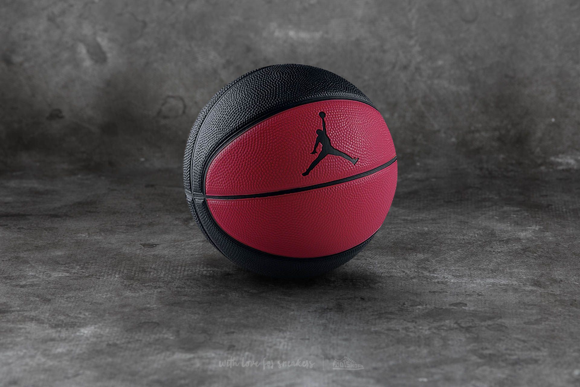 Accesorios de moda Jordan Mini Basketball Ball Red/ Black