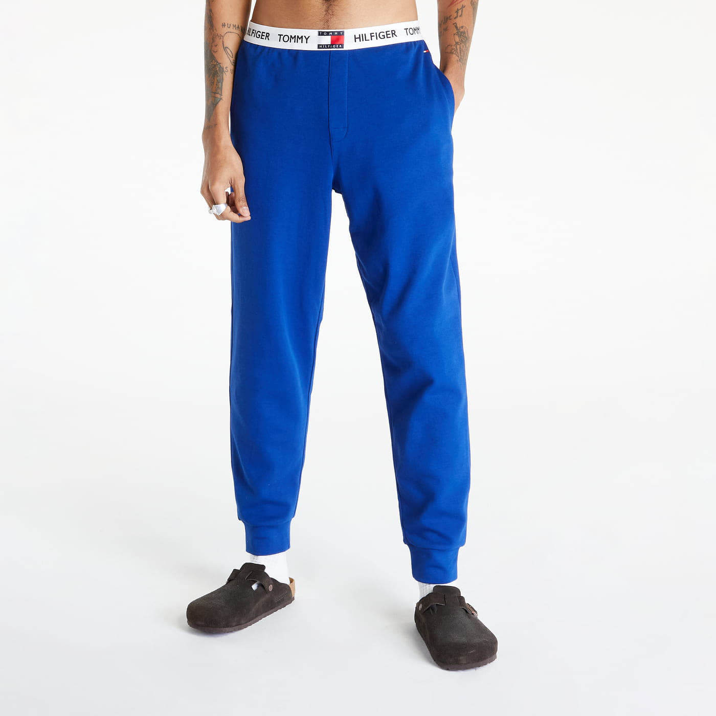 Tommy hilfiger blue joggers deals