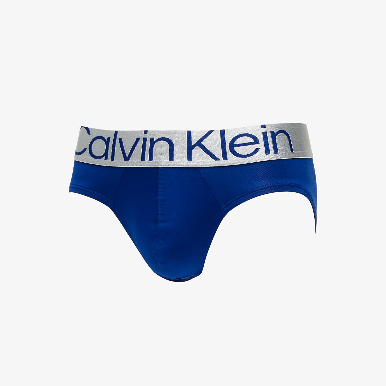 Boxer shorts Calvin Klein Microfiber Hip Brief Trunk 3 Pack Mid Blue/ Signature Blue/ Clay Gry
