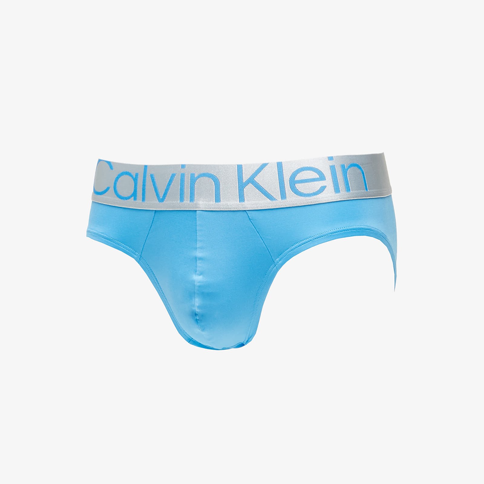 Boxer shorts Calvin Klein Microfiber Hip Brief Trunk 3 Pack Mid Blue/ Signature Blue/ Clay Gry