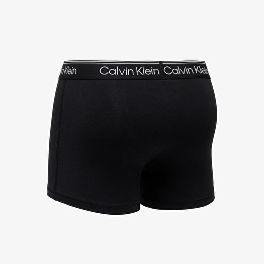 Boxer shorts Calvin Klein Athletic Cotton Stretch Trunk 2 Pack Black