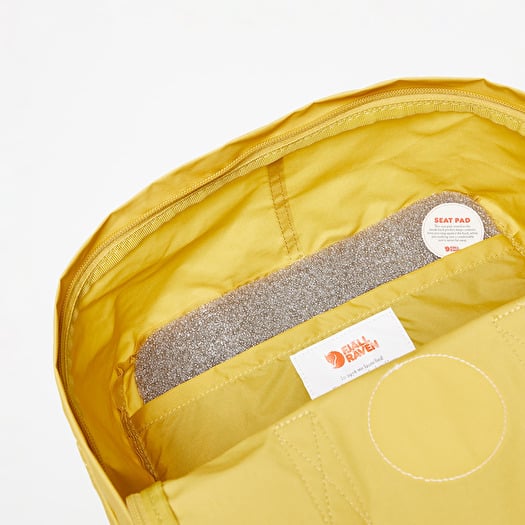 Fjallraven kanken shop yellow big backpack