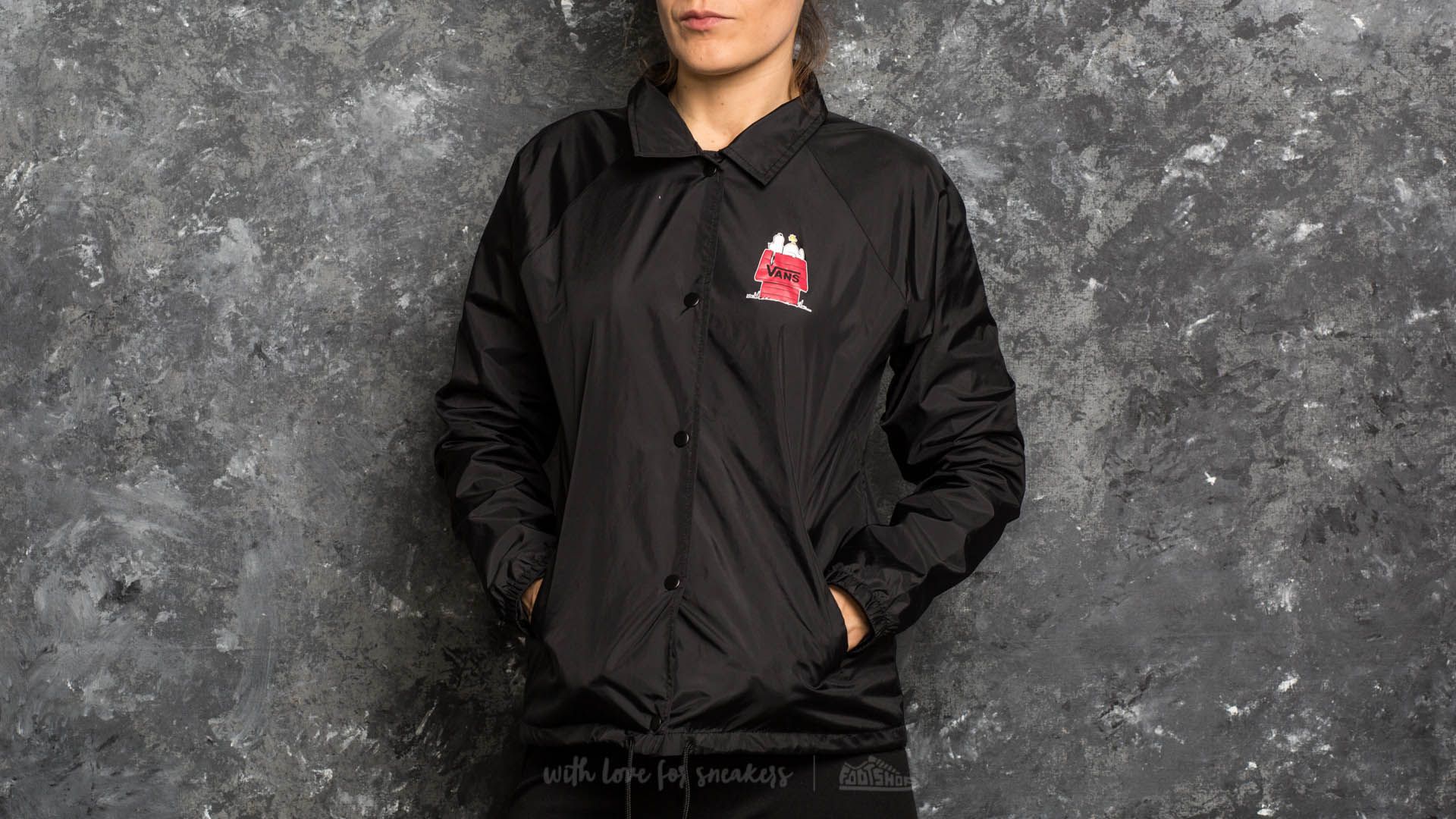 Vans x peanuts windbreaker discount