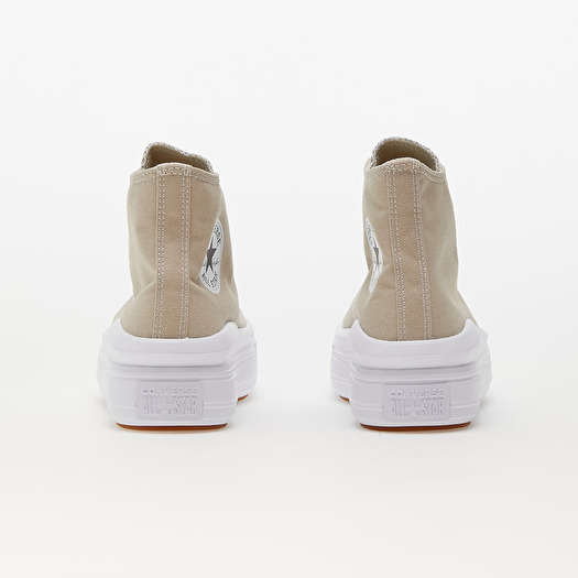 Women\'s shoes Converse Chuck Taylor All Star Move Platform Seasonal Color  Beach Stone/ White/ Beach Stone | Footshop