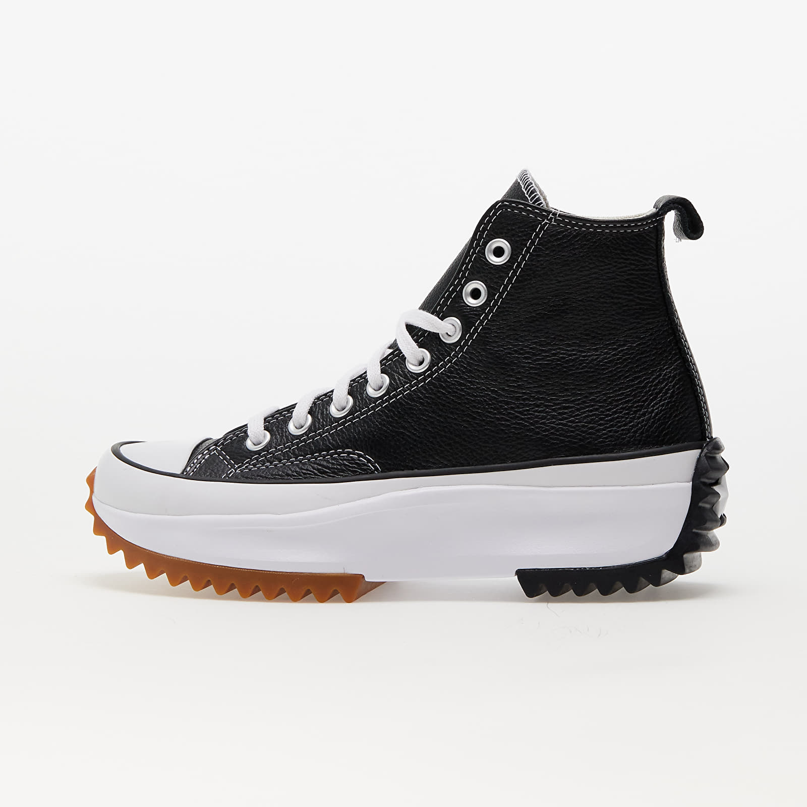 Chaussures et baskets homme Converse Run Star Hike Leather Black/ White/ Gum
