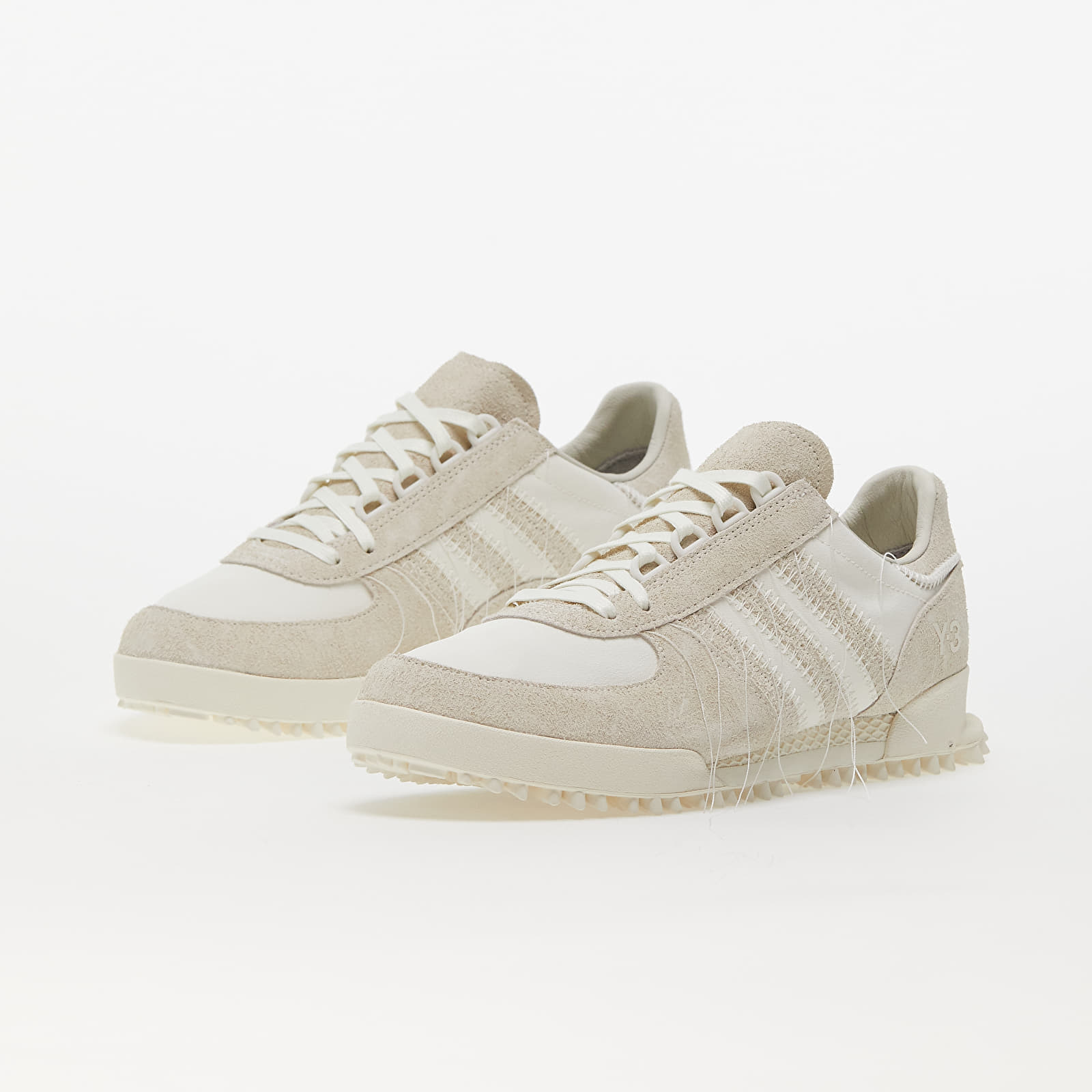 Încălțăminte și sneakerși pentru bărbați Y-3 Marathon Tr Owhite/ Owhite/ Owhite