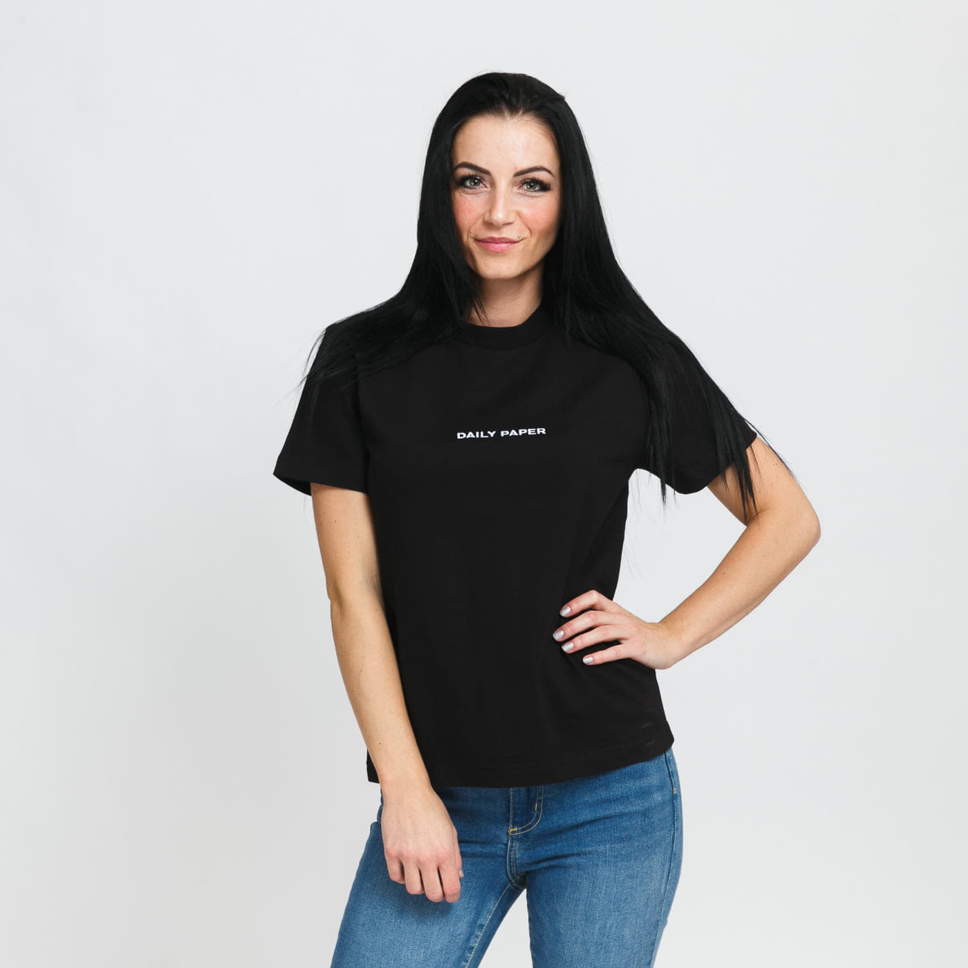 Tricouri  Daily Paper Estan Tee Black