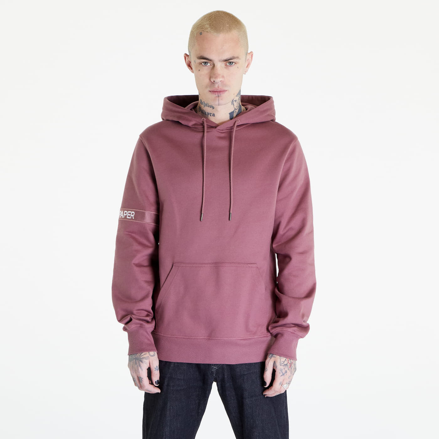 Dukserice Daily Paper Tonal Captain Hoodie Pink