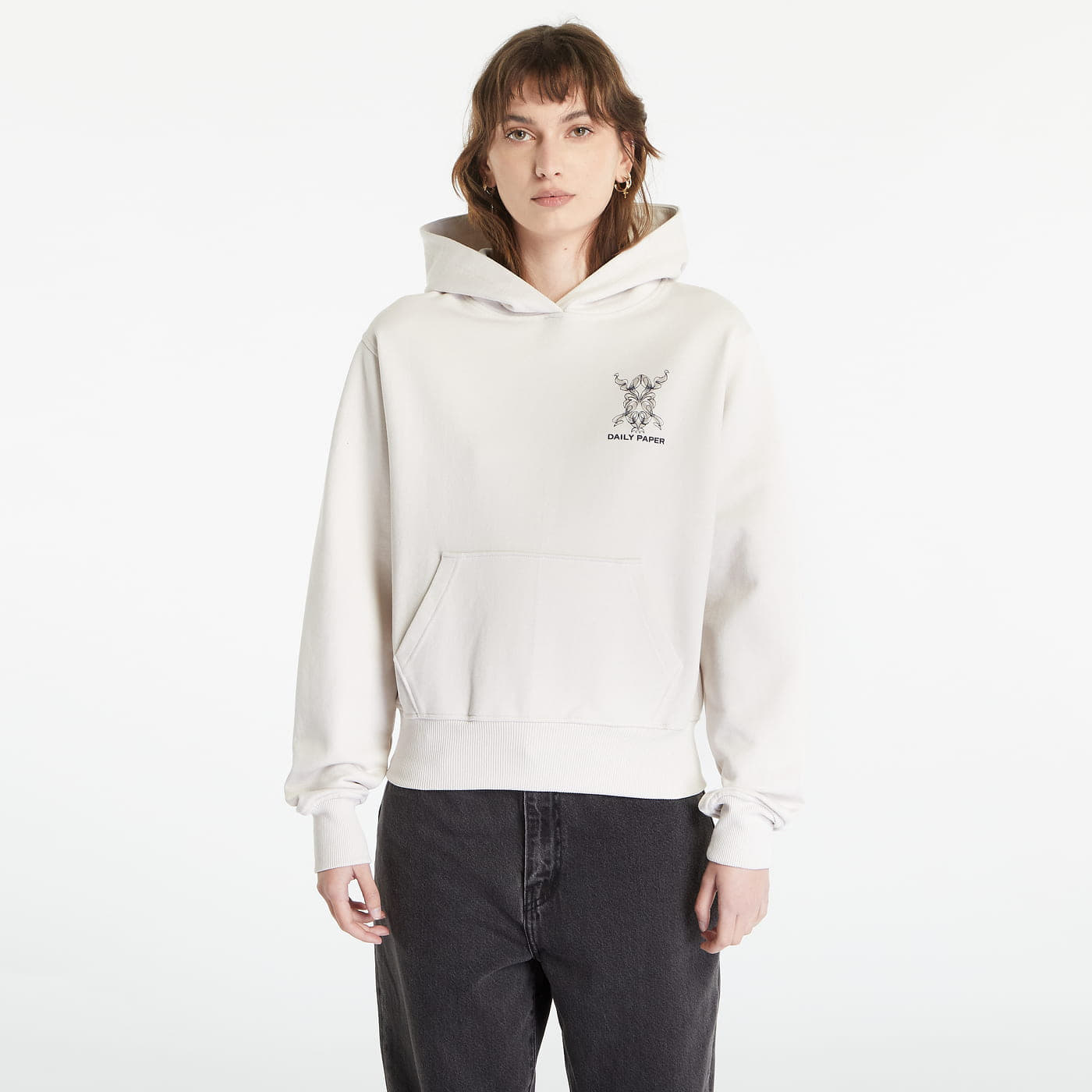 Hoodies and sweatshirts  Daily Paper Peyton Hoodie White Sand