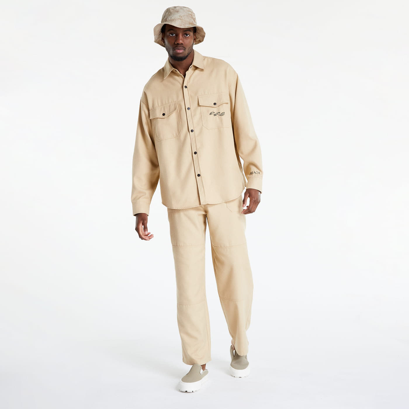 Bundy PREACH Tailored Pocket Shirt Beige