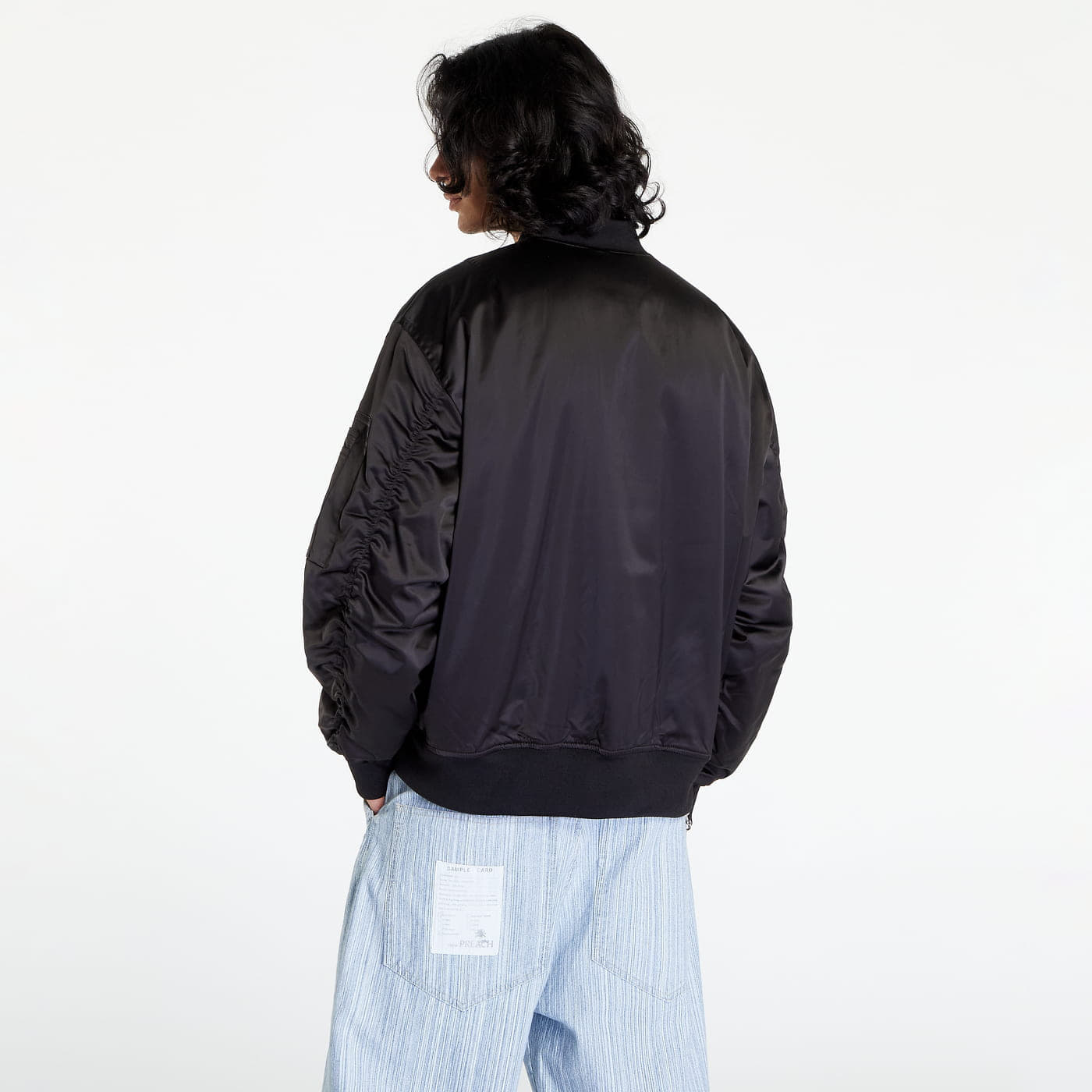 Jackets PREACH Shiny Bomber Black
