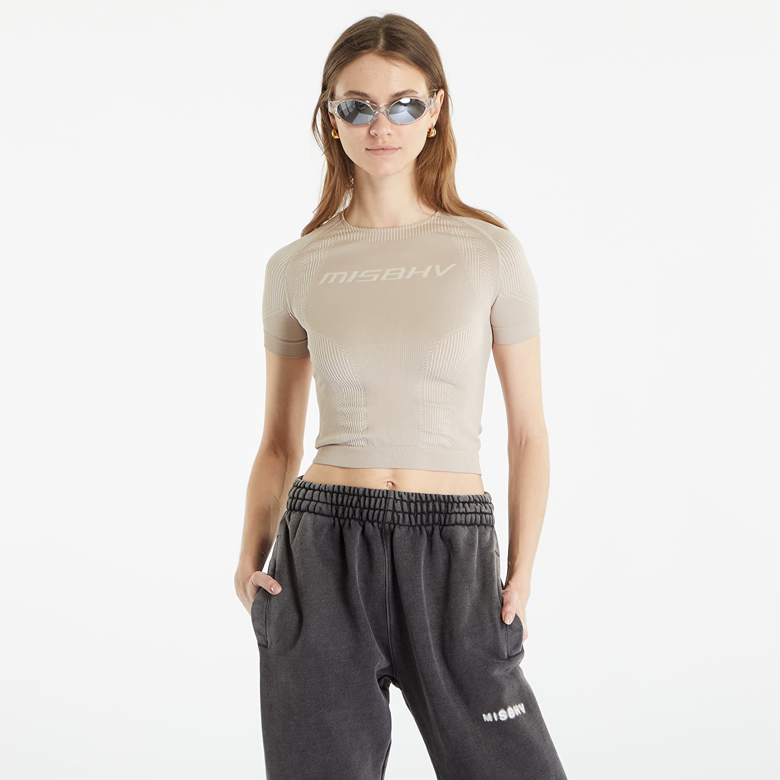 T-shirts MISBHV Sport Active Classic T-Shirt Beige