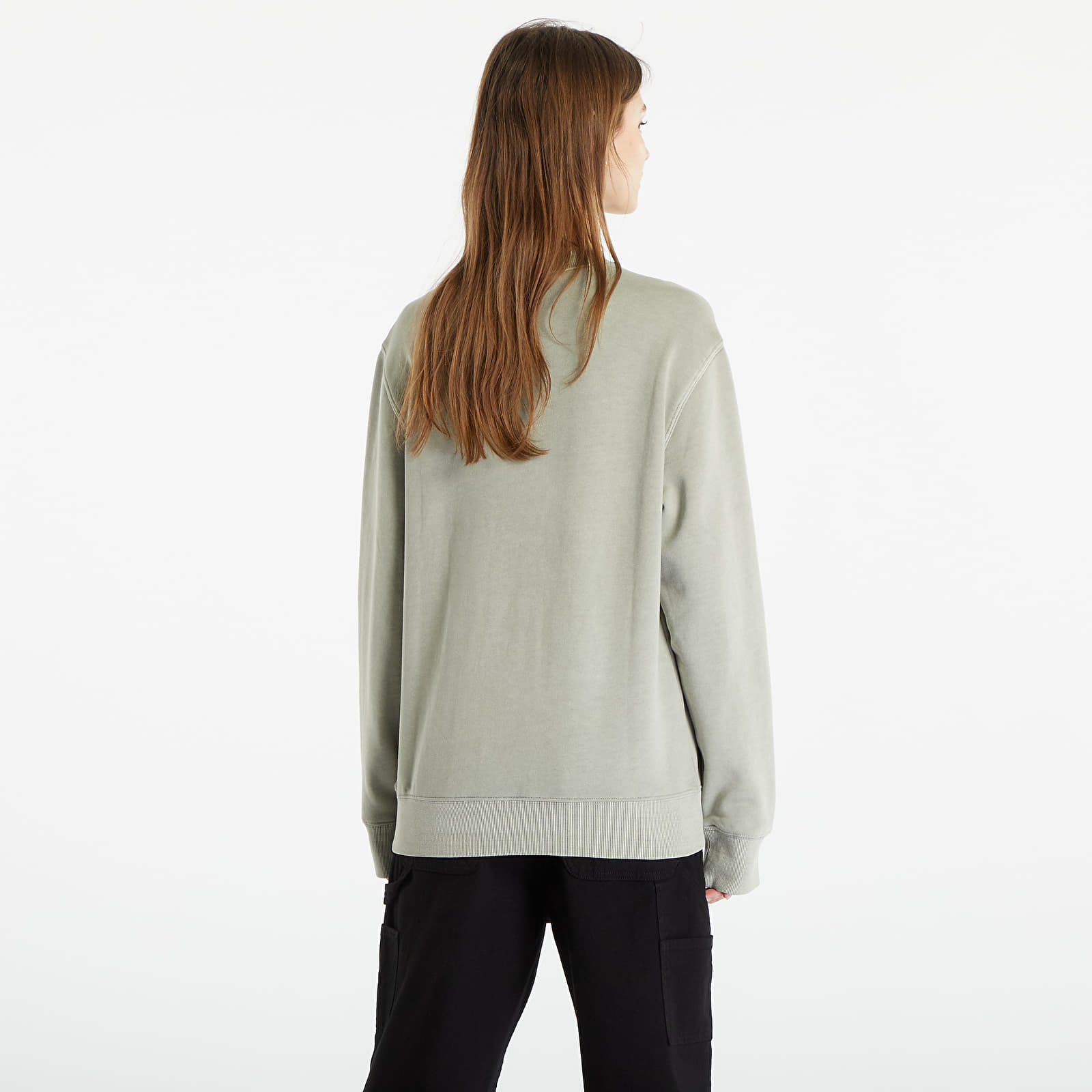 Sweatjacken und Sweatshirts Carhartt WIP Duster Sweatshirt UNISEX Yucca Garment Dyed