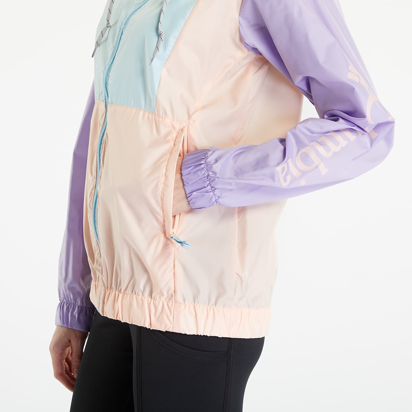 Coach Jackets Columbia Lily Basin™ Jacket Spring Blue/ Frosted Purple/ Peach Blssm