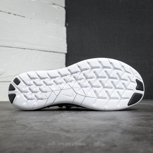 Men s shoes Nike Free Run Flyknit 2017 Black White Anthracite Footshop