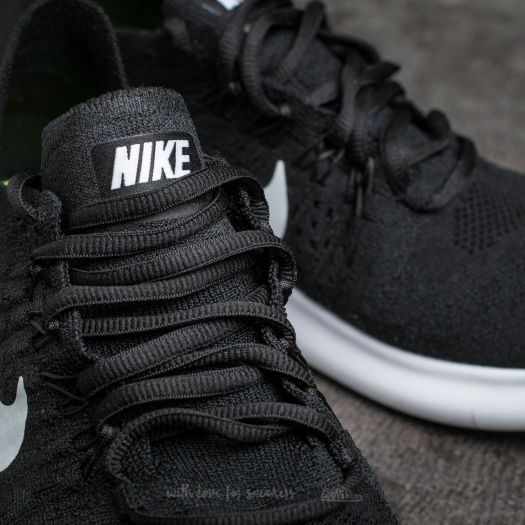 Men s shoes Nike Free Run Flyknit 2017 Black White Anthracite