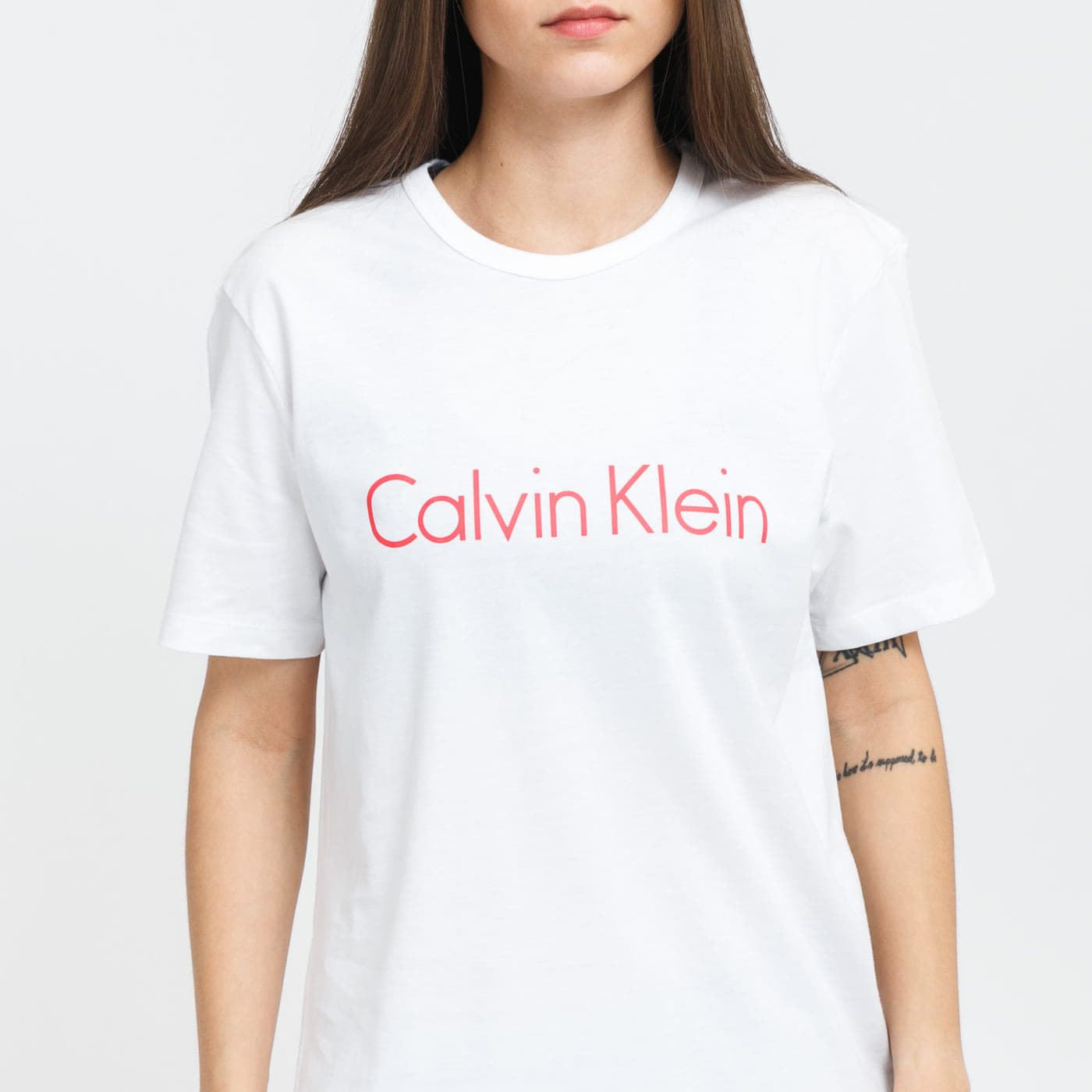 T-Shirts Calvin Klein SS Crew Neck White