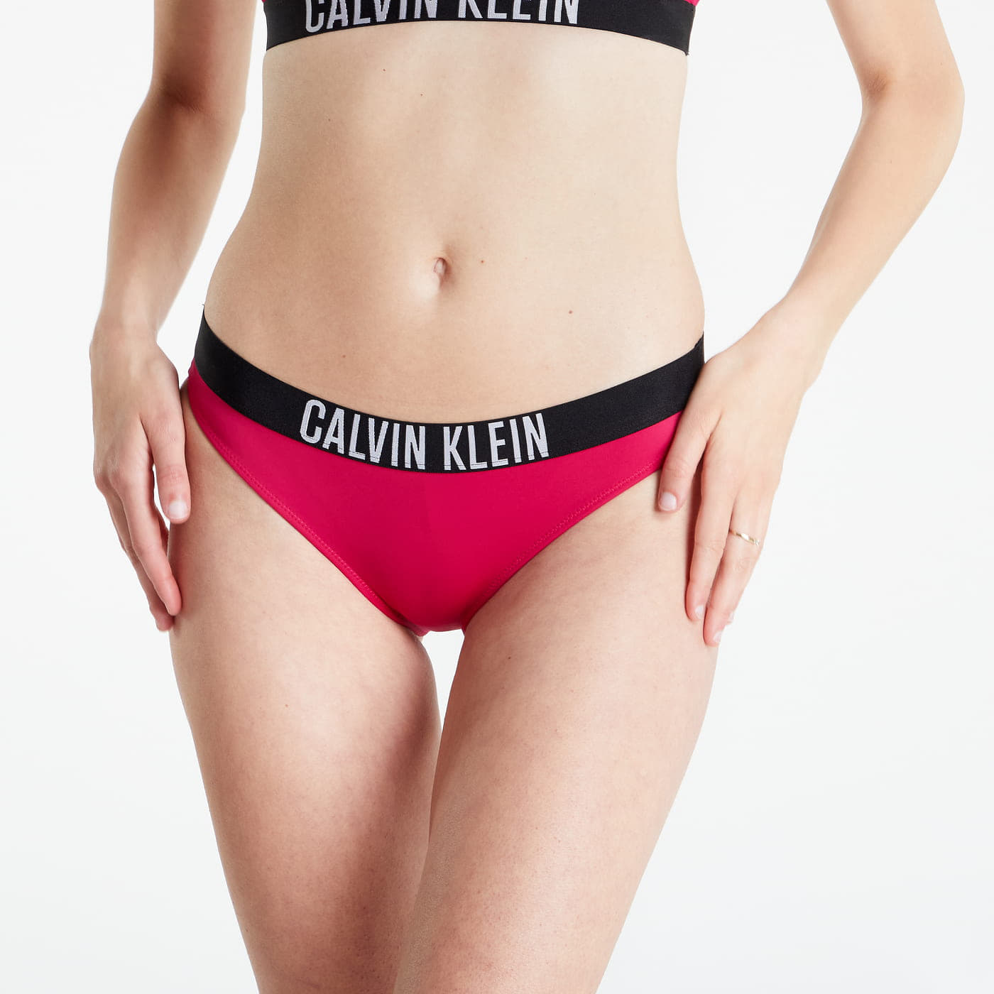 Swimsuit Calvin Klein Classic Bikini Bottom Intense Power Pink