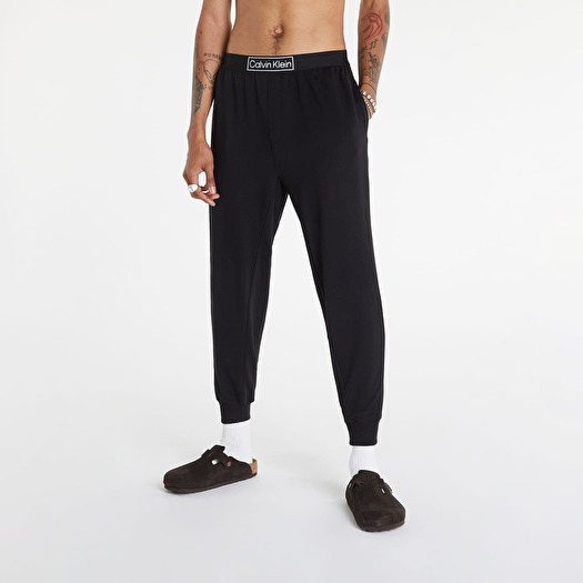 Calvin klein black sweatpants hotsell