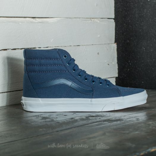 Vans sk8 hi mono blue 2025