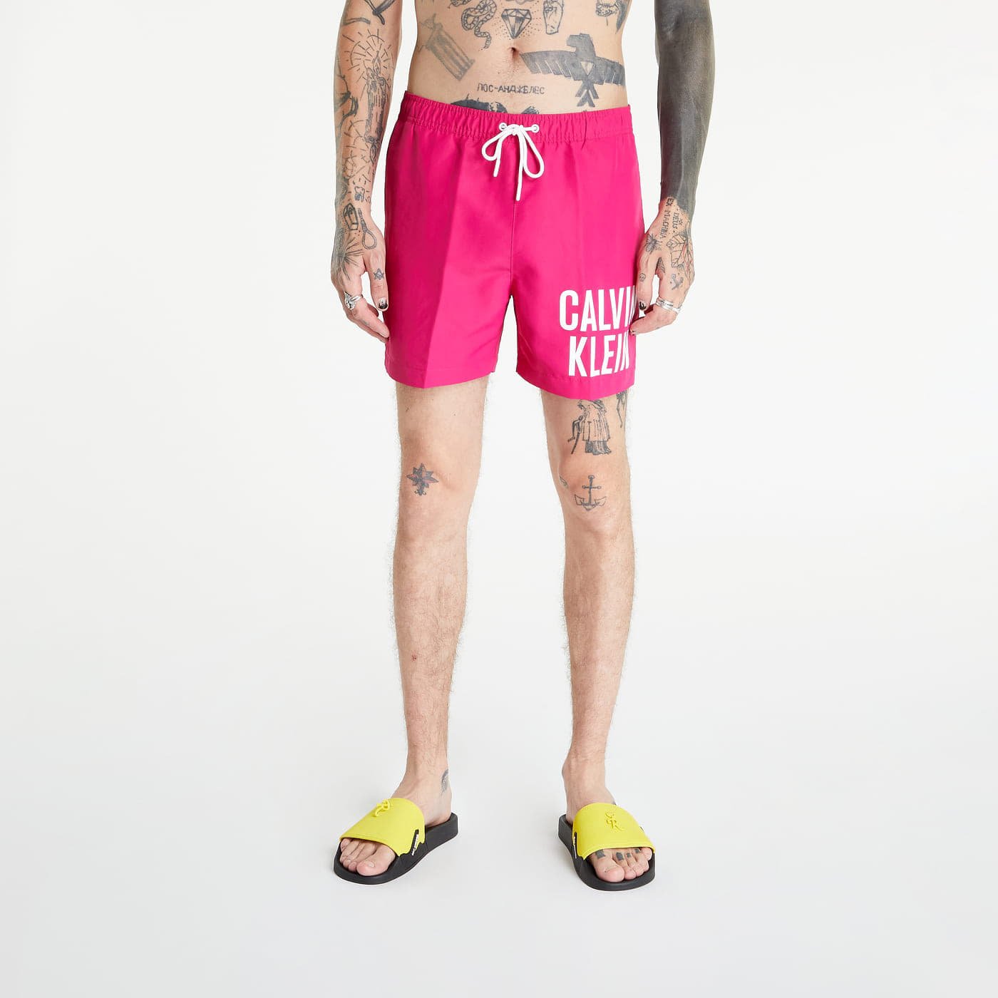 Swimsuit Calvin Klein Medium Drawstring Swim Shorts Intense