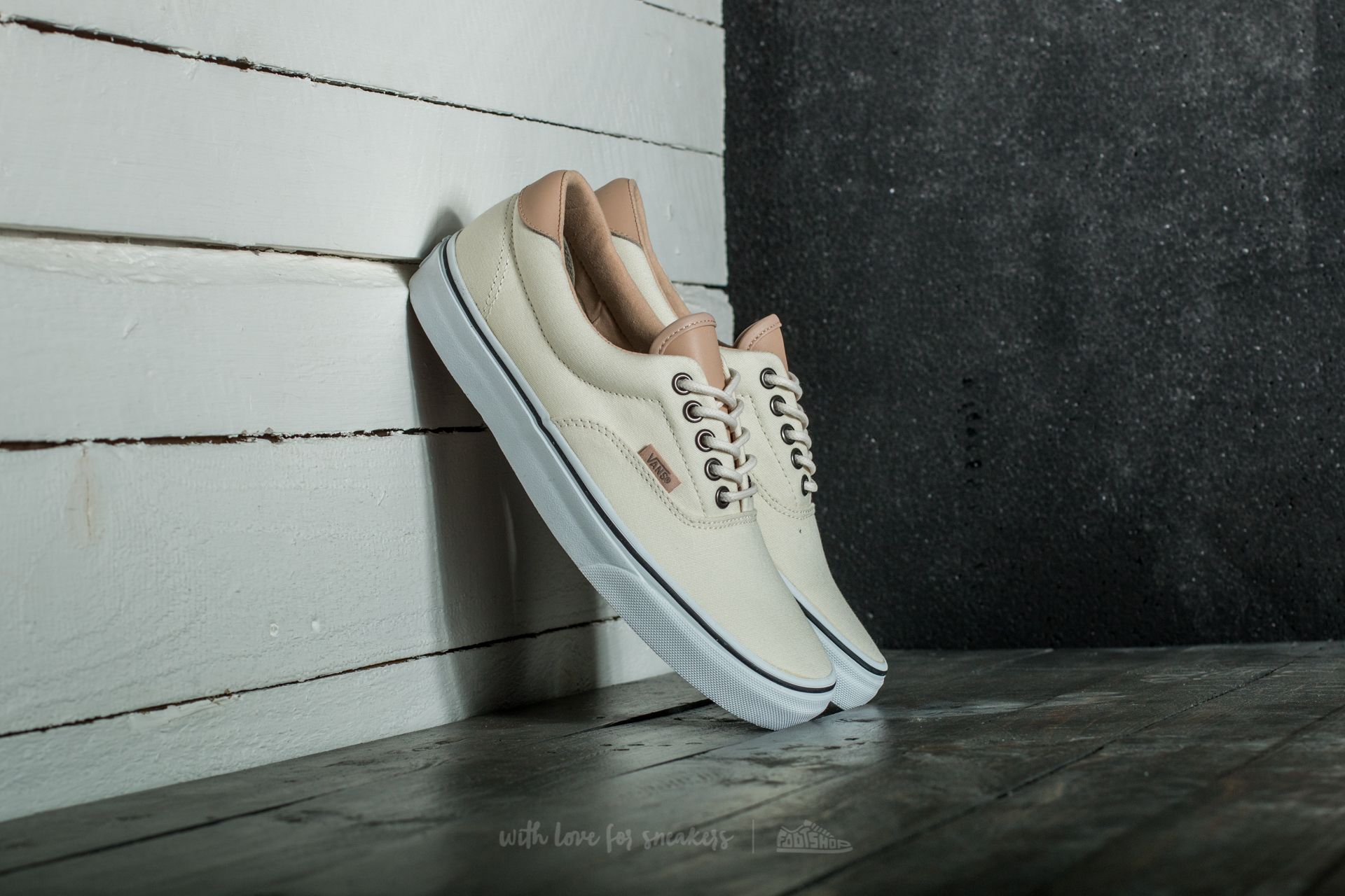 Men s shoes Vans Era 59 Veggie Tan Classic White True White Footshop
