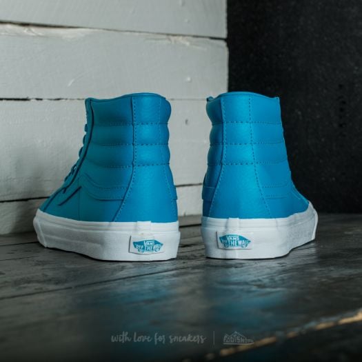 Neon blue high top vans new arrivals