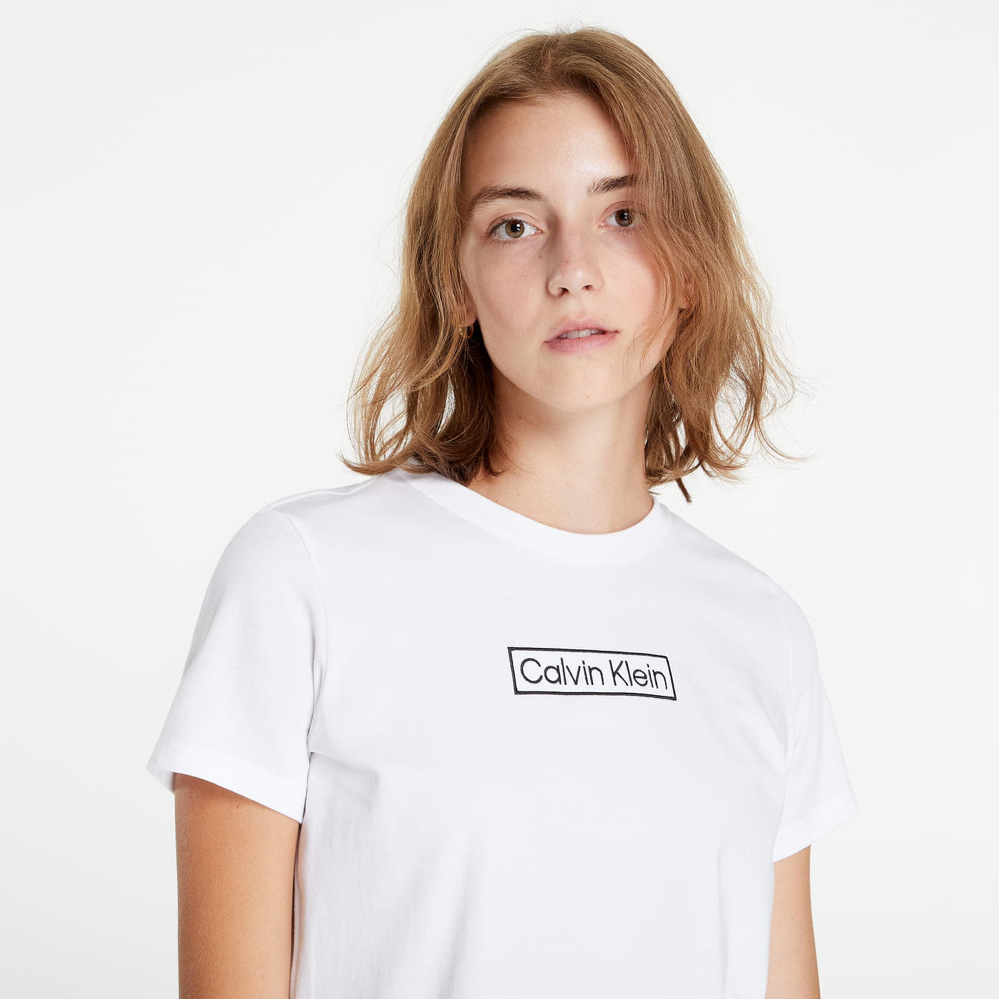 Pidžama Calvin Klein Reimagined Heritage Pyjama Short Set White/ Black