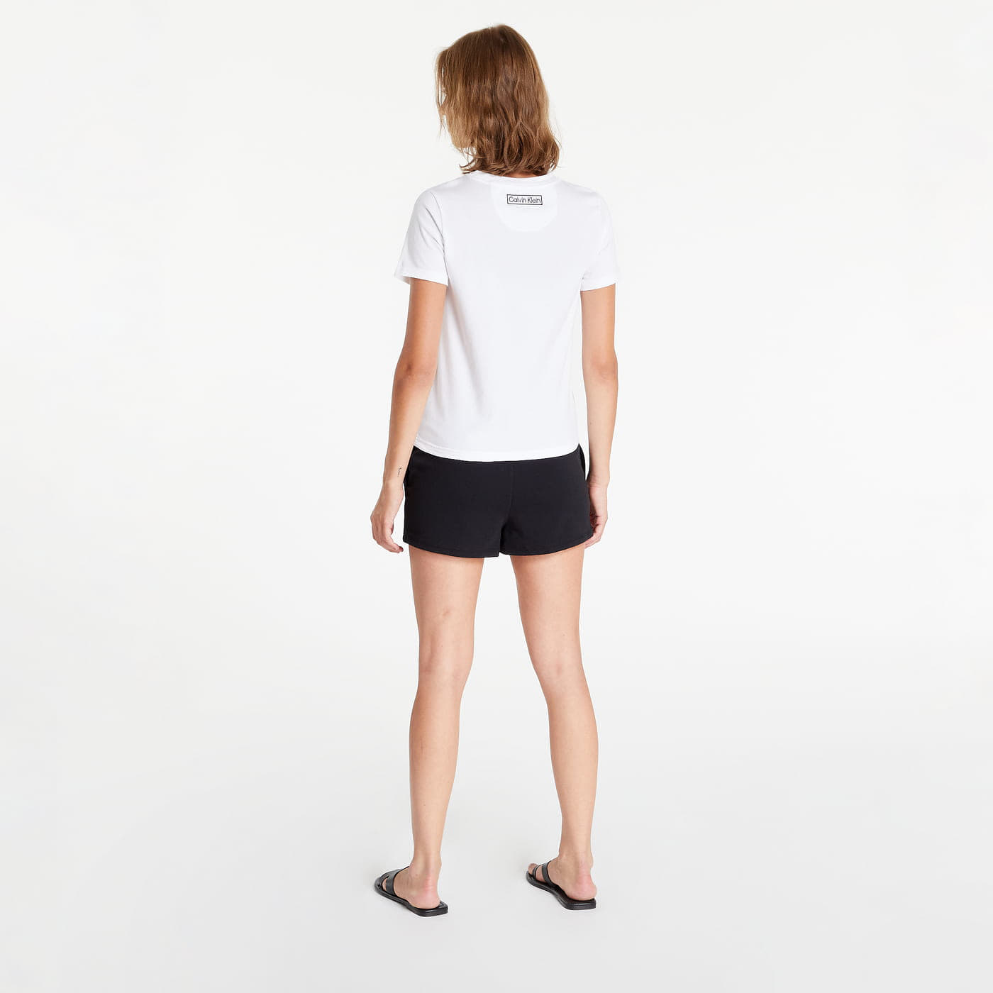 Pidžama Calvin Klein Reimagined Heritage Pyjama Short Set White/ Black