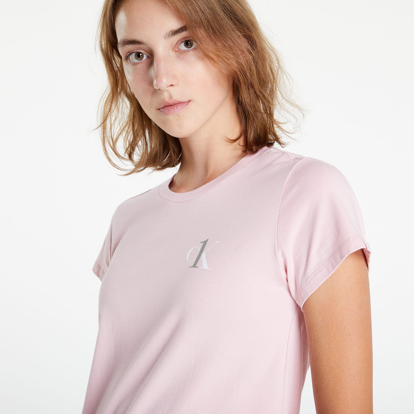 Pyjamas Calvin Klein Night Shirt CK One Pink Footshop