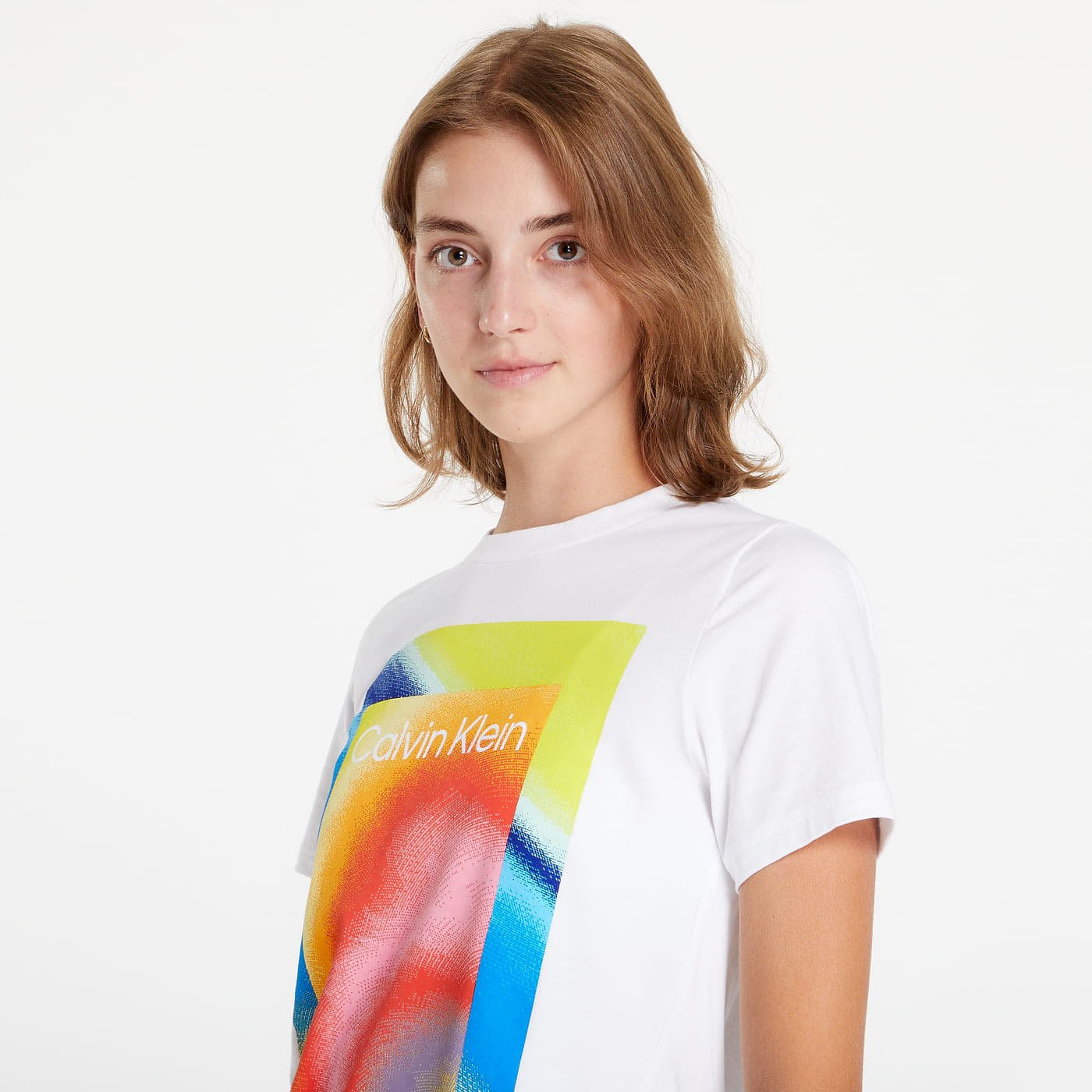 Calvin klein rainbow shirt sale