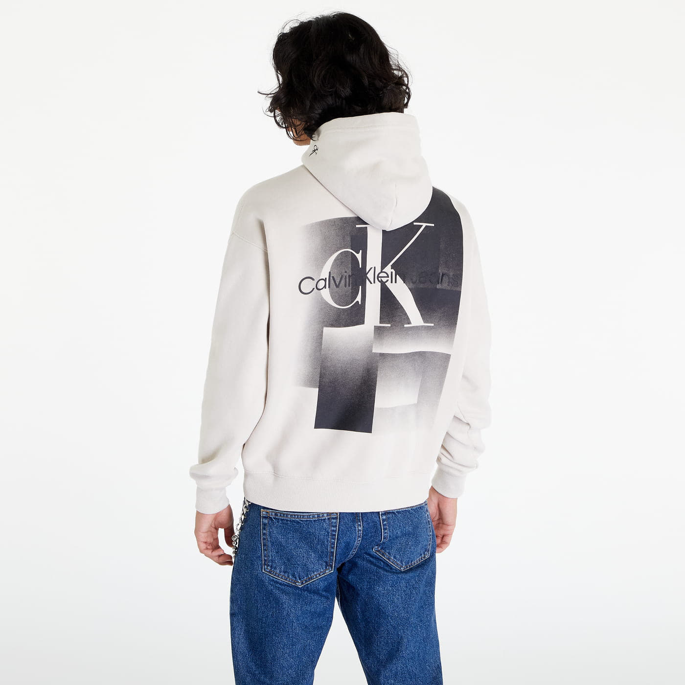 Calvin klein colour block hoodie deals